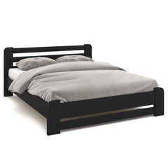 Ліжко Монтана бук чорний лак, 120х200