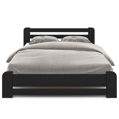 Ліжко Монтана бук чорний лак, 120х200