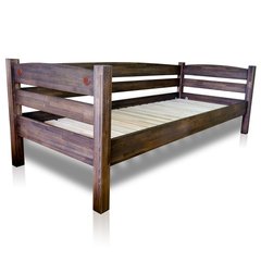 Ліжко "Атлас", бук, коричневий, 80х200, Масловіск