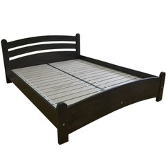 Кровать "Келли", бук, коричневий, 80х200, Акриловые материалы (Лак)