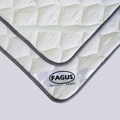 Ковдра з вовни мериносів Fagus "Lite" Полегшена колір Білий - 220х200