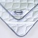 Комплект для сну Fagus "MAXI" з вовни мериносів колір Сірий/Білий у сіру смужку - Євро